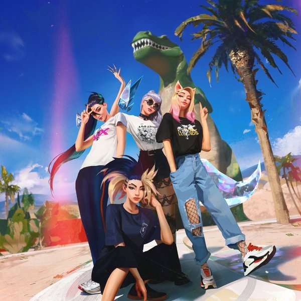K/DA artist photo